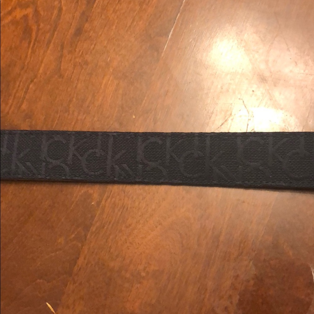 Dark blue and black CK belt